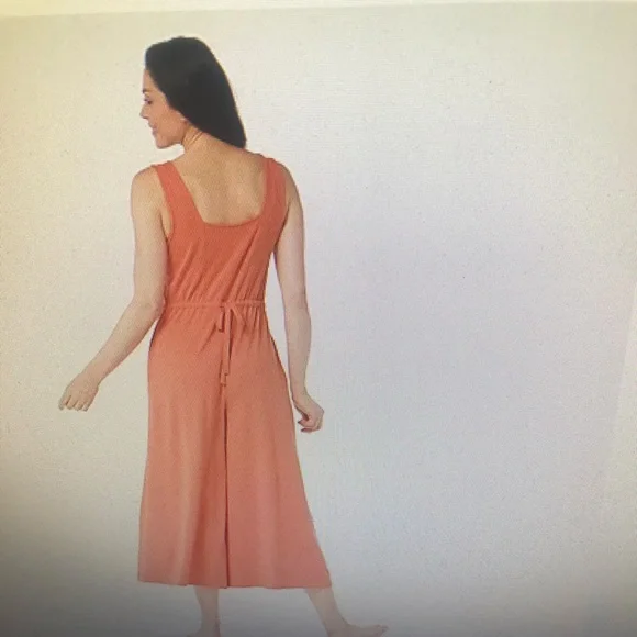 COPY - Any Body Cozy knit, wide leg jumpsuit; medium - Picture 4 of 4